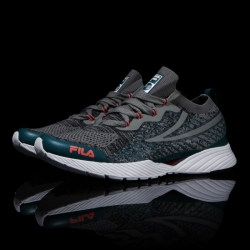 Fila Filargb Flex - Miesten Juoksukengät - Harmaat/Vihreä | FI-73107